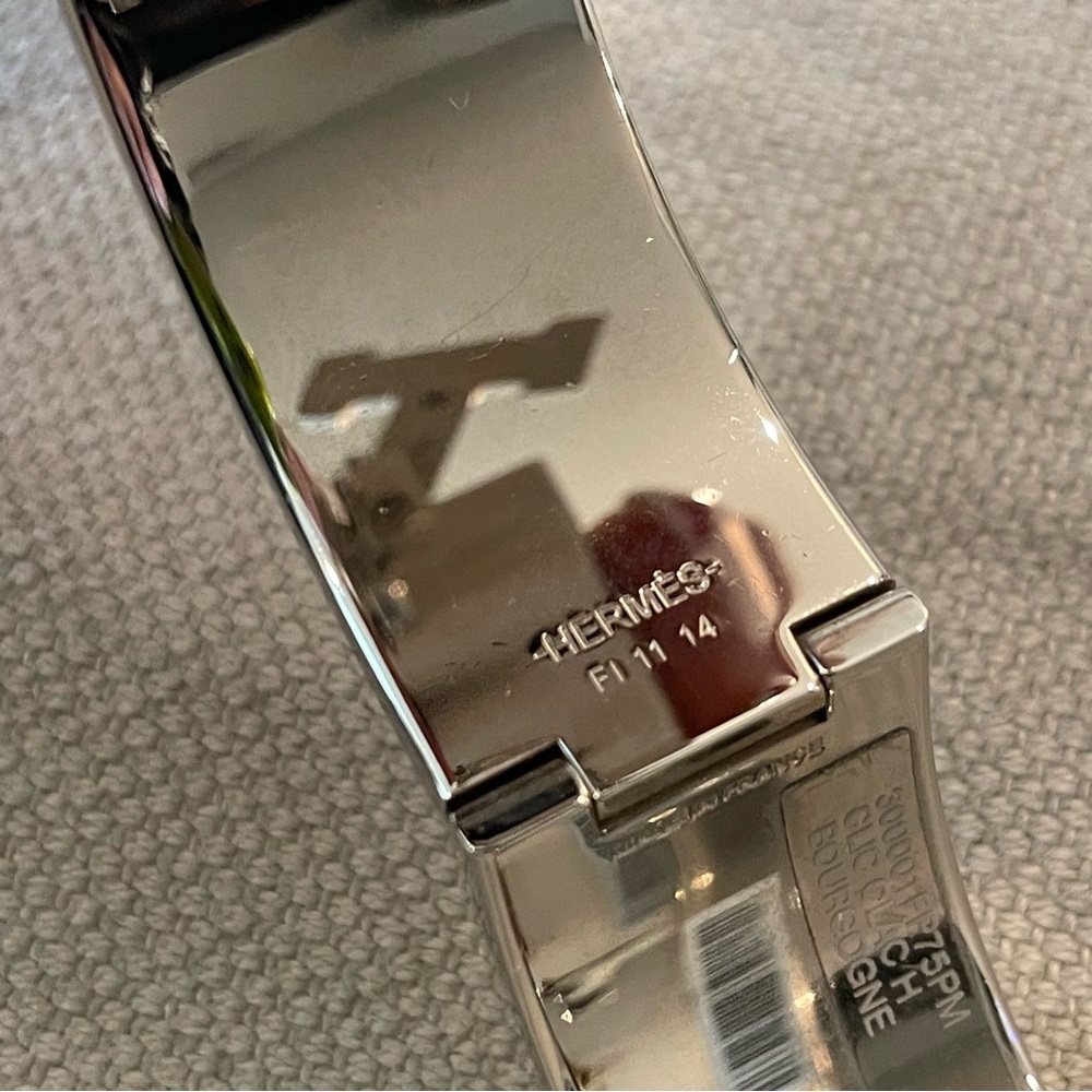 ❤️Hermes❤️ Clic Clac H Bracelet Wide - Picture 7 of 8
